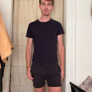 Zara Essentials navy tee